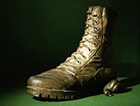 Tim's Boot, 1971 (bronze) , artist: Paolozzi, Sir 