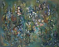 Abstract Painting, 1947 (oil on canvas) , artist: 