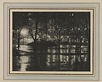 Reflections - Night (New York), 1897 (photogravure