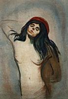 Madonna, 1895 (oil on canvas) , artist: Munch, Edv