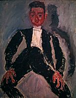 Best Man, c.1928 (oil on canvas) , artist: Soutine