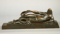 Reclining Woman, 1925 (bronze) , artist: Laurens, 