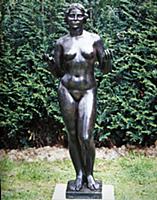 The Nymph, 1930 (bronze) , artist: Maillol, Aristi