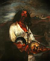 The Penitents of Roda, 1902 (oil on canvas) , arti