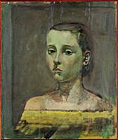 Study for 'Portrait of Therese', 1939 (oil on boar