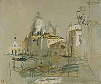 Santa Maria della Salute seen from the Accademia, 