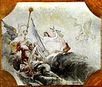 Triumph of the Republic, study for the decoration 