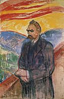 Portrait of Friedrich Nietzsche, c.1906 (oil on ca