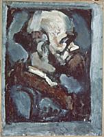 Portrait of Paul Verlaine, c.1933 (oil on canvas) 