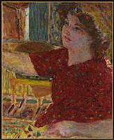 Young Woman Painting, 1944 (oil on canvas) , artis