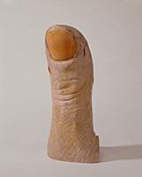 Thumb, 1965 (polyester & elastomer resin) , artist