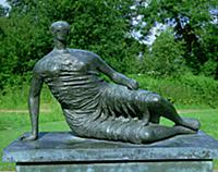 Draped Reclining Woman, 1957 (bronze) (see also 41