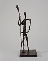 Don Quixote with Lance, 1949 (bronze) , artist: Ri