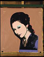 Woman, 1975 (silkscreen & acrylic on canvas) , art