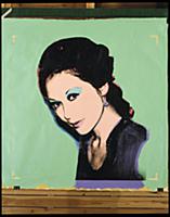 Woman, 1975 (silkscreen on canvas) , artist: Warho