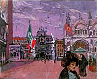 Piazza San Marco, Venice, c.1903-06 (oil on canvas