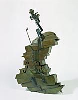 Cellomaster, 1961 (bronze) , artist: Arman (Armand