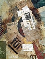 Merz 94 Grunfleck, 1920 (collage) , artist: Schwit