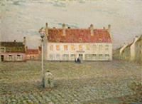 The Village, Twilight, 1902 (oil on canvas) , arti