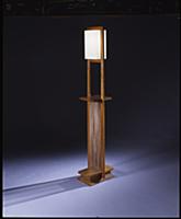 Floor lamp, designed for the Sherman M. Booth resi