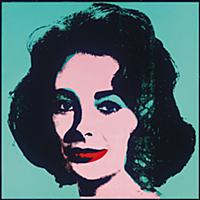 Liz, 1963 (synthetic polymer, silkscreen inks & ac