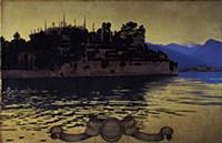 Villa Isola Bella, Lake Maggiore, 1904 (oil on pap