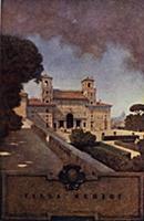 Villa Medici, Rome, 1903-04 (colour litho) , artis