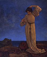 Griselda, 1910/20 (oil on canvas mounted on panel)