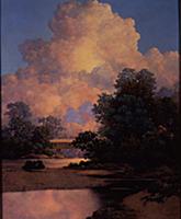 Thunderhead, 1943 (oil on panel) , artist: Parrish