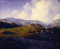 New Hampshire Summer Landscape, 1958 (oil on panel