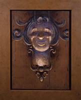 The Chaperone, Doorknocker, 1892 (oil on panel) , 