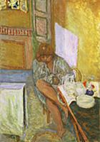 After the Shower, 1914 (oil on canvas) , artist: B