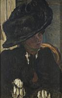 Portrait of Madame Franc-Nohain, c.1905 (oil on ca