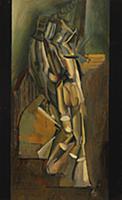 Nude Descending a Staircase, No.1, 1911 (oil on ca