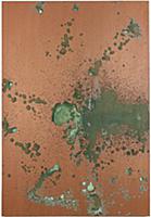 Oxidation Painting, 1978 (copper metallic pigment 