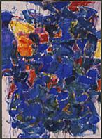 Blue, 1958 (oil on canvas) , artist: Francis, Sam 