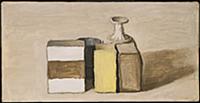 Still Life, 1953 (oil on canvas) , artist: Morandi