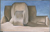 Ranchos Church, No.11, NM, 1929 (oil on canvas) , 