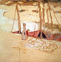 Promenade in the port at Le Pouliguen, 1908 (diste