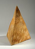 Pyramid, c.1980 (pine wood) , artist: Nash, David 