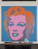 Marilyn, 1967 (color photoscreenprint & color scre