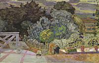 The Terrace, 1918 (oil on canvas) , artist: Bonnar