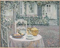 The Pink Tablecloth, 1924 (oil on canvas) , artist