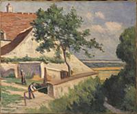 Rolleboise, Behind the Church (La Maison Luce), c.