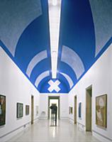 On a Blue Ceiling, Eight Geometric Figures: Circle