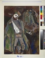 Wounded Soldier, 1914 (oil, w/c & gouache on cardb