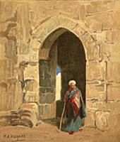 A city gate , artist: Harper, Henry Andrew (1835-1