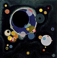 Several Circles, 1926 (oil on paper laid on canvas