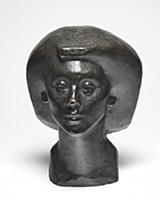 Bust of Isabel Rawsthorne, c.1936 (bronze and pati