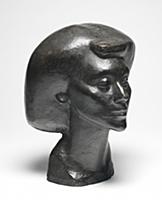 Bust of Isabel Rawsthorne, c.1936 (bronze and pati